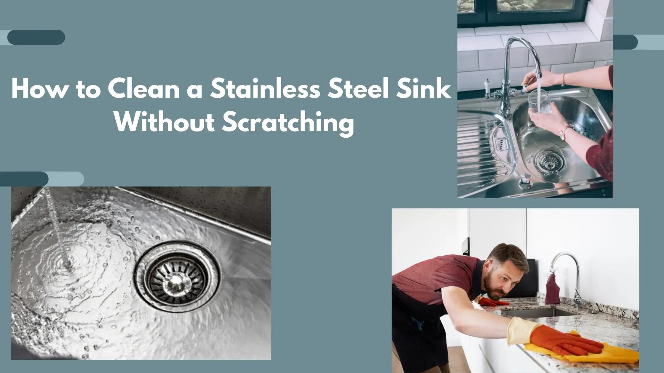 How to Clean a Stainless Steel Sink Without Scratching