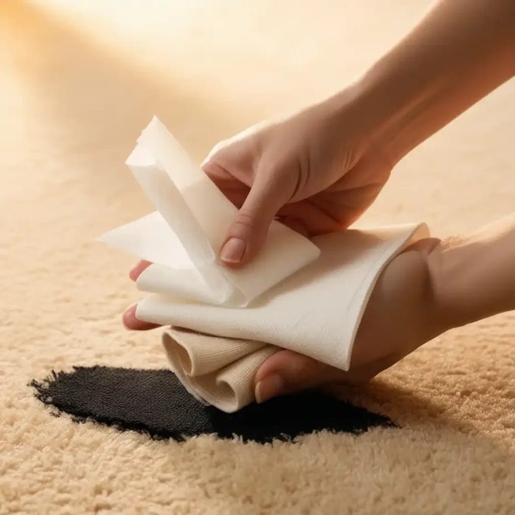 How to Get Black Shoe Polish Out of Carpet