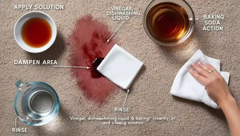 how do you get blood stains out of carpet