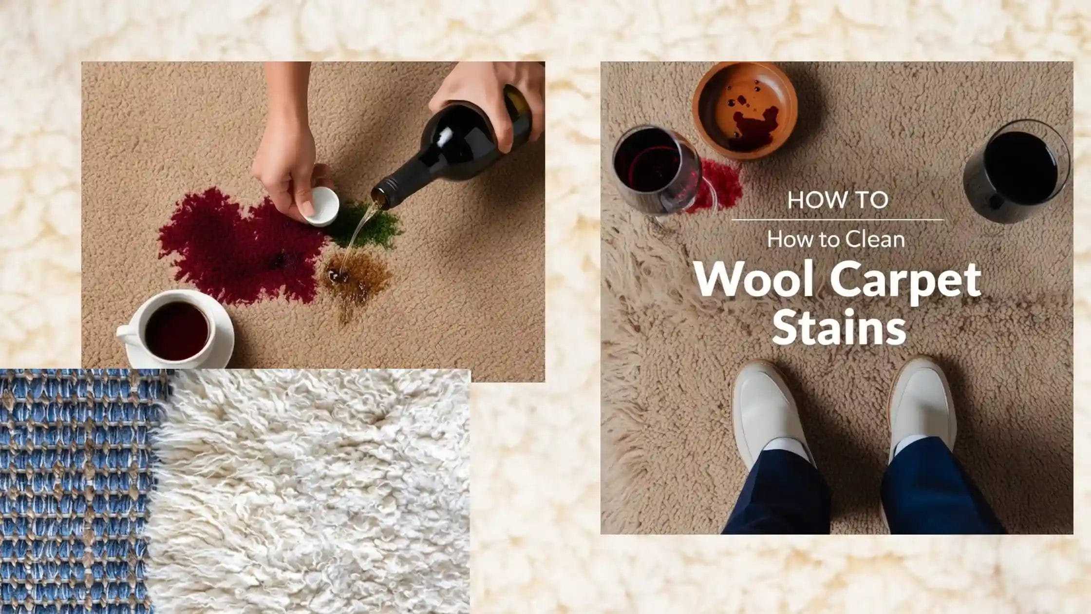 How to Clean Wool Carpet Stains