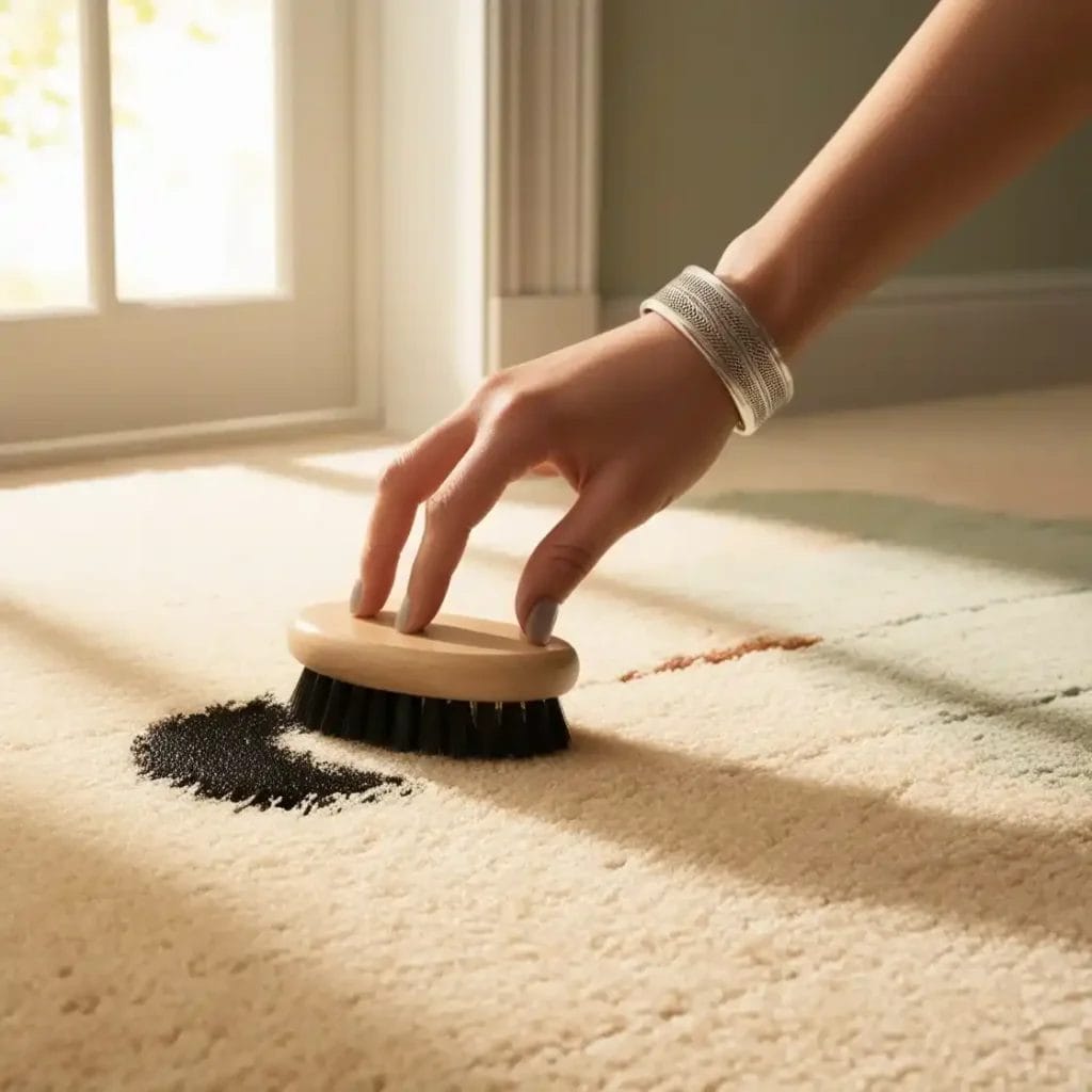 How to Get Black Shoe Polish Out of Carpet