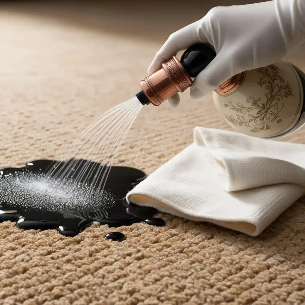 How to Remove Black Shoe Polish Out of Carpet