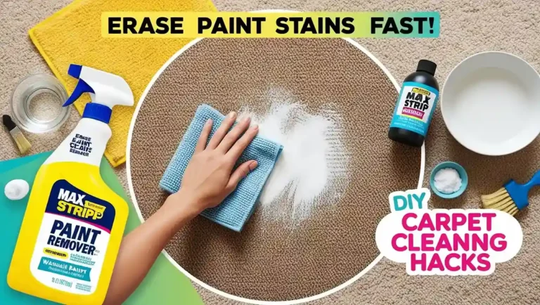 how to get washable paint out of carpet