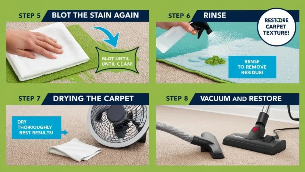 how to remove washable paint from carpet