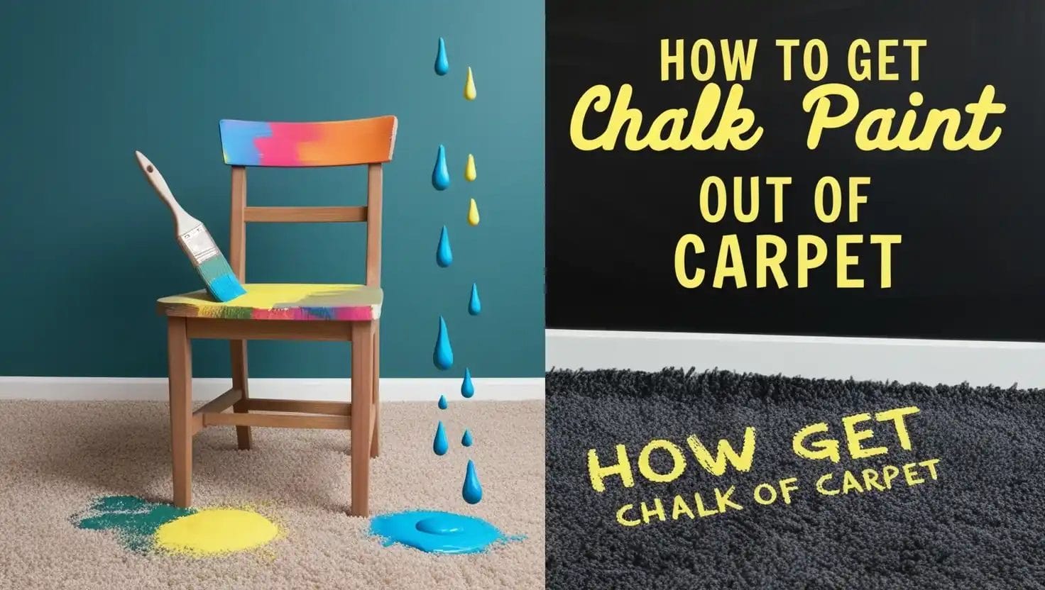 How to Get Chalk Paint Out of Carpet